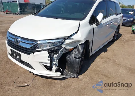 2019 Honda Odyssey Touring from USA, damaged, VIN 5FNRL6H81KB024873
